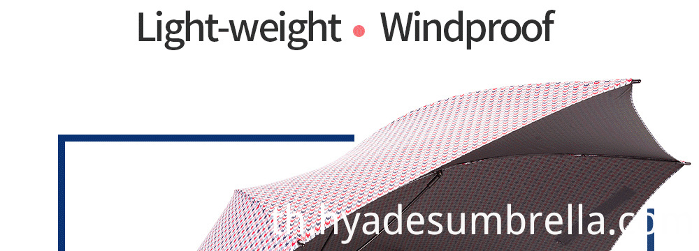 ออโต้โอเพ่นกอล์ฟร่มเบาน้ำหนักเบาและ windproof - Auto Open Golf Umbrella light weight and windproof -